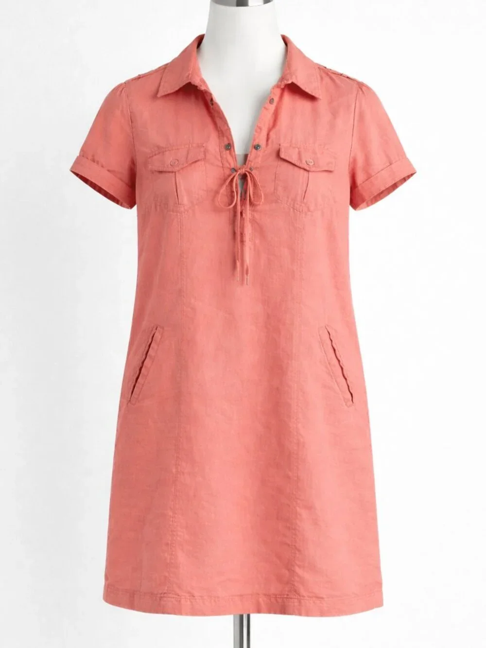joe fresh shirt dress Women+ Striped T-Shirt Dress in Olive from Joe Fresh